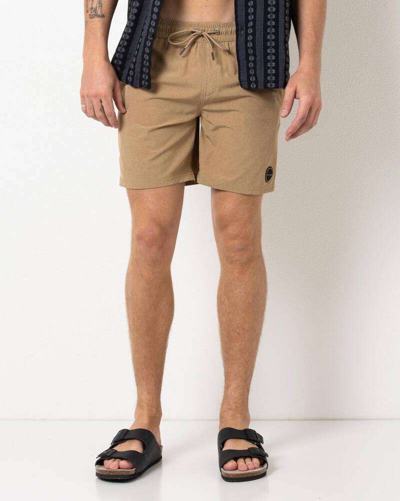 Skylark Cinch Elastic Waist Shorts for Mens