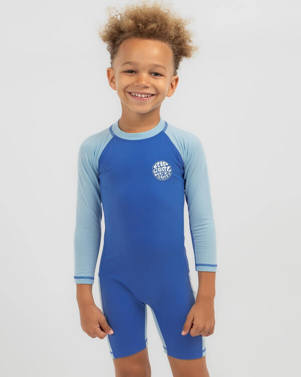 Rip Curl Toddlers' Icons UV Brushed Long Sleeve Surf Suit for Mens
