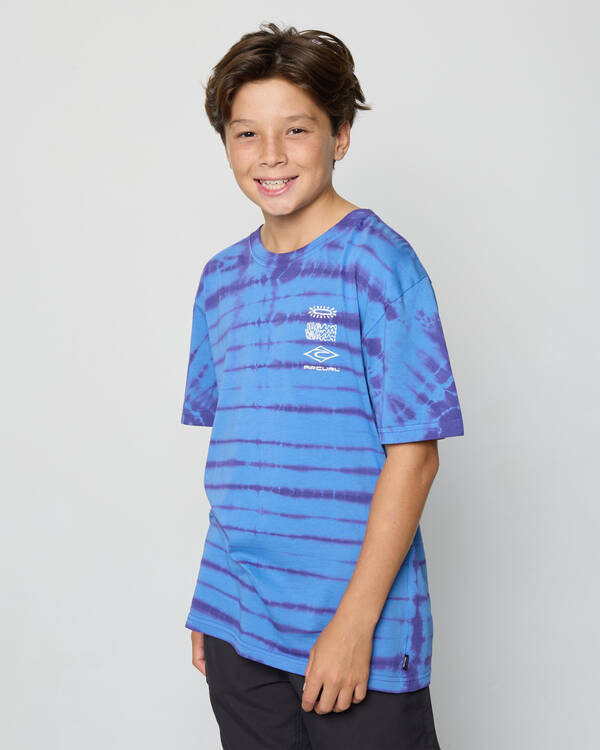 Rip Curl Boys' Future Evolution Dye T-Shirt for Mens
