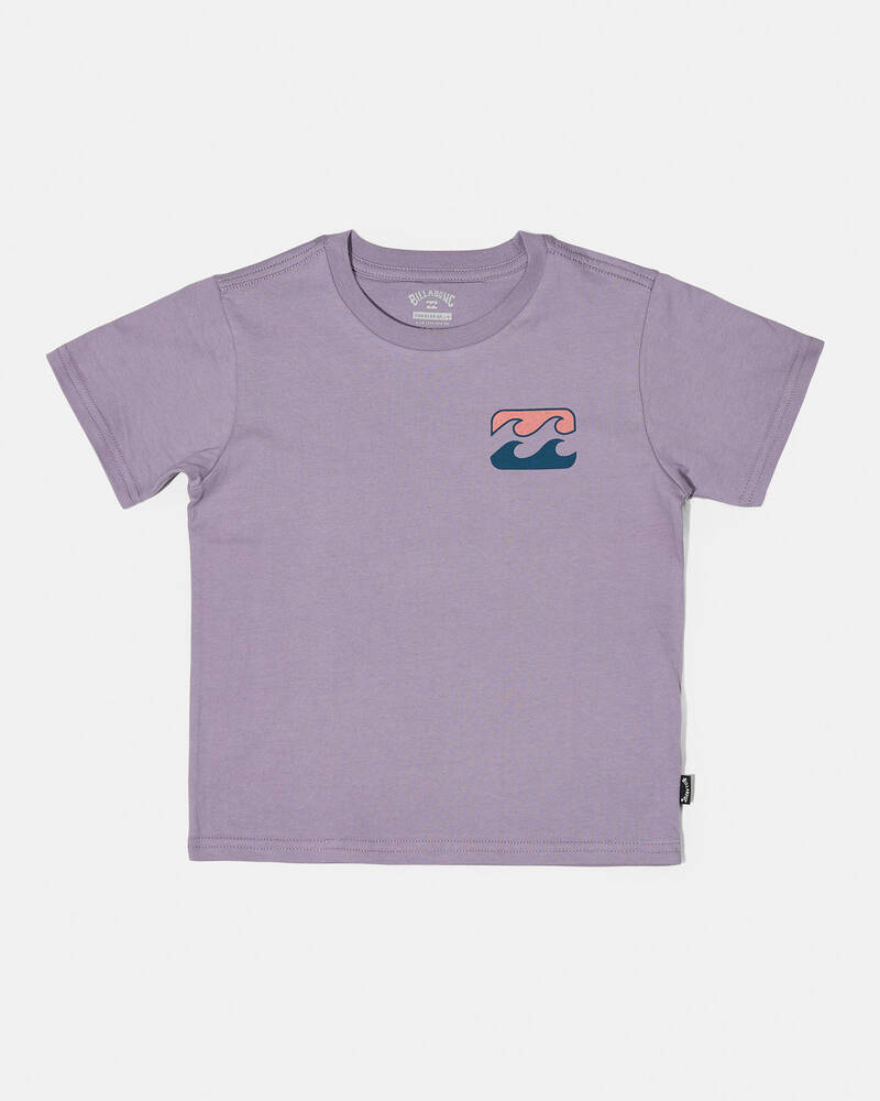 Billabong Toddlers' Crayon Wave T-Shirt for Mens