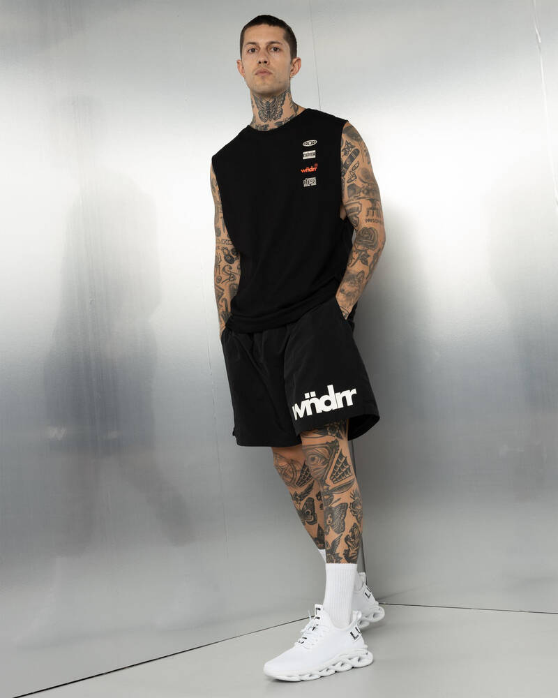 Wndrr Accent Swim Shorts for Mens
