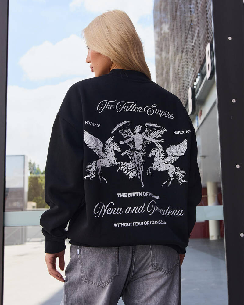 Nena & Pasadena Cattle Box Fit Sweatshirt for Womens