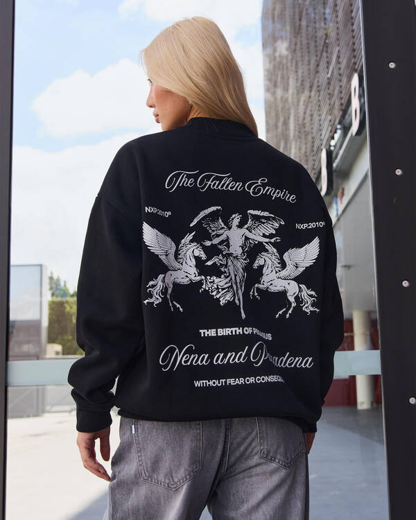 Nena & Pasadena Cattle Box Fit Sweatshirt for Womens