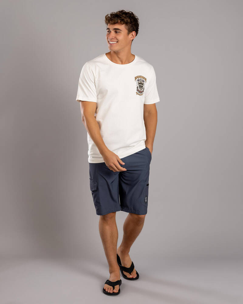 Salty Life Carrion Crown T-Shirt for Mens