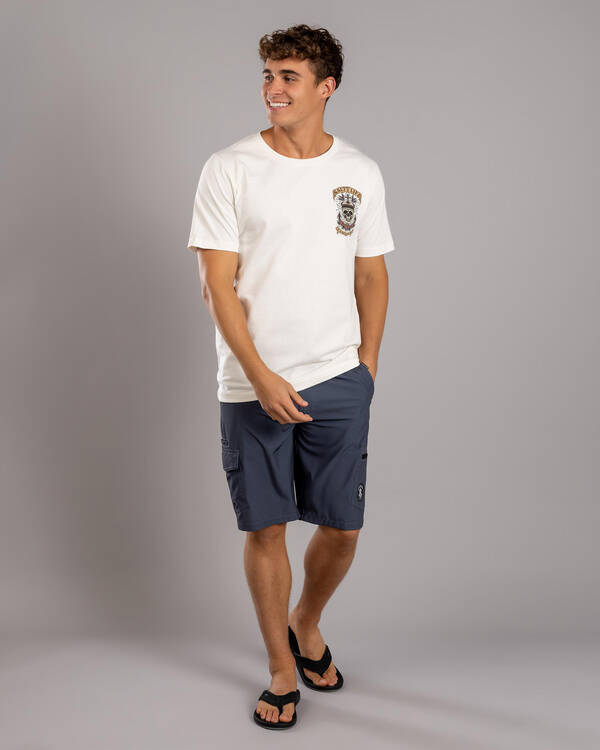 Salty Life Carrion Crown T-Shirt for Mens