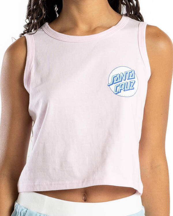 Santa Cruz Girl's Other Dot Chest Tank Top for Womens
