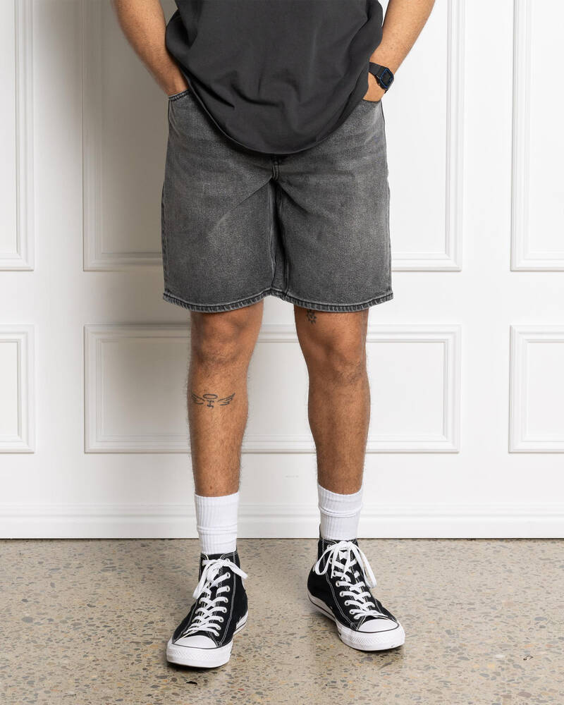 Lee L-Two Slim Fit Denim Shorts for Mens