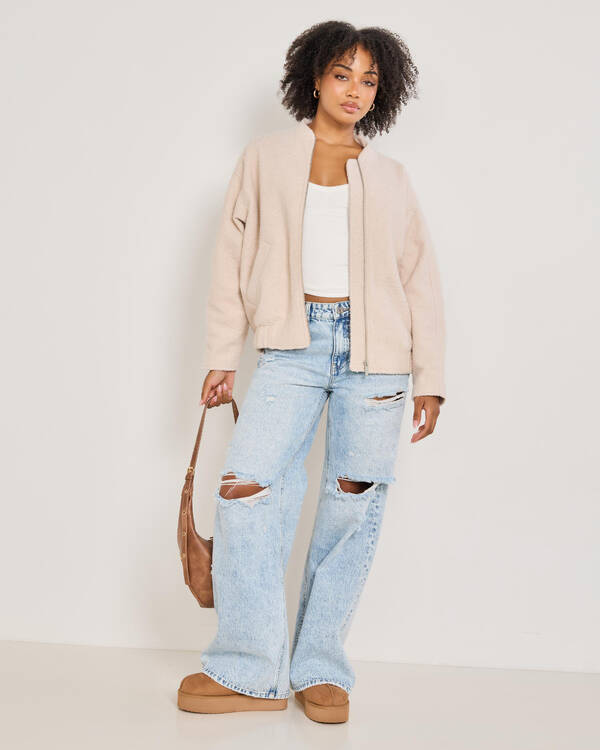 Ava And Ever Mikahla Boucle Jacket for Womens