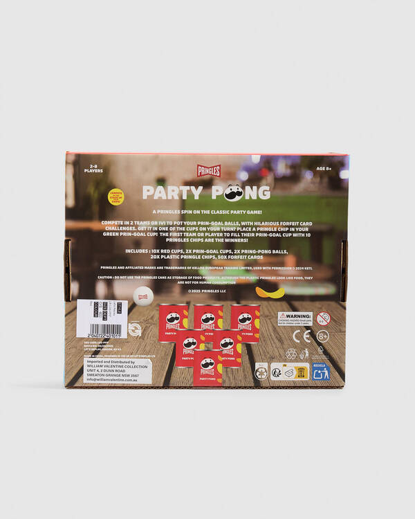 Let's Replay Pringles Party Pong for Mens