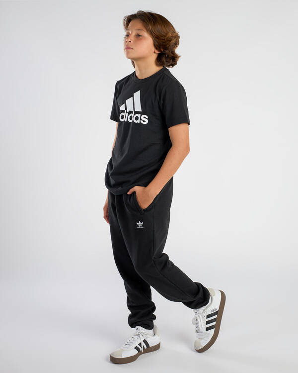 adidas Boys' Small Trefoil Track Pants for Mens