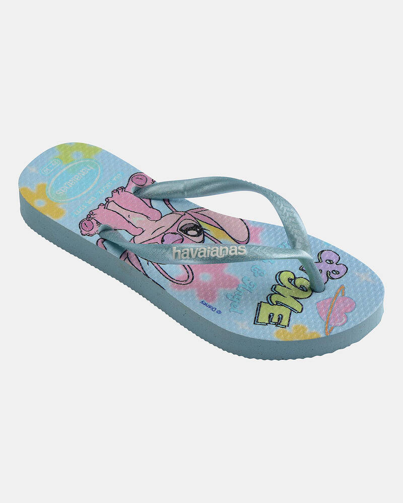 Havaianas Kids' Slim Disney Stitch Thongs for Womens