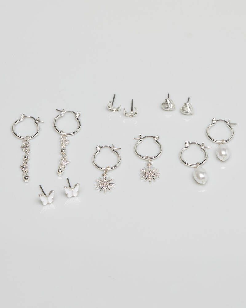 Karyn In LA Leila Earring Pack for Womens