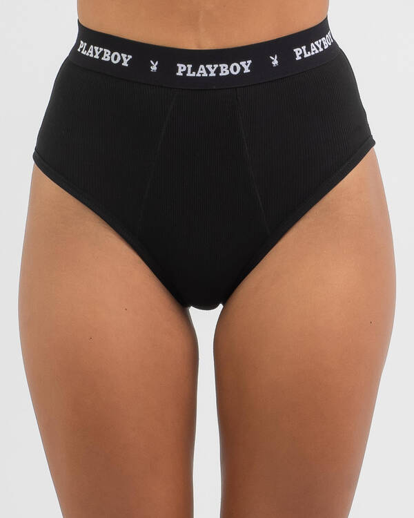 Playboy Heidi Logo Brief for Womens