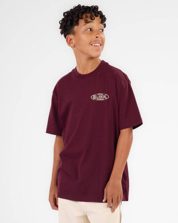 Billabong Boys Hollow Pill T-Shirt for Mens