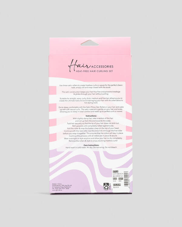 Mooloola Heat Free Hair Curler Pack for Womens