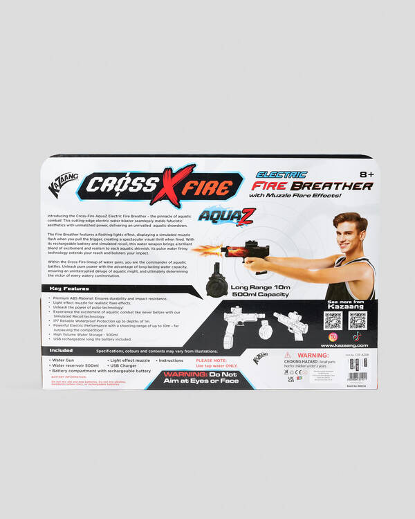 CrossXFire Fire Breather Automatic Water Pistol for Mens