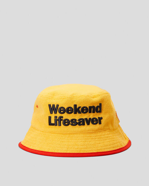 Milton Mango Weekend Lifesaver Terry Towelling Bucket Hat for Mens