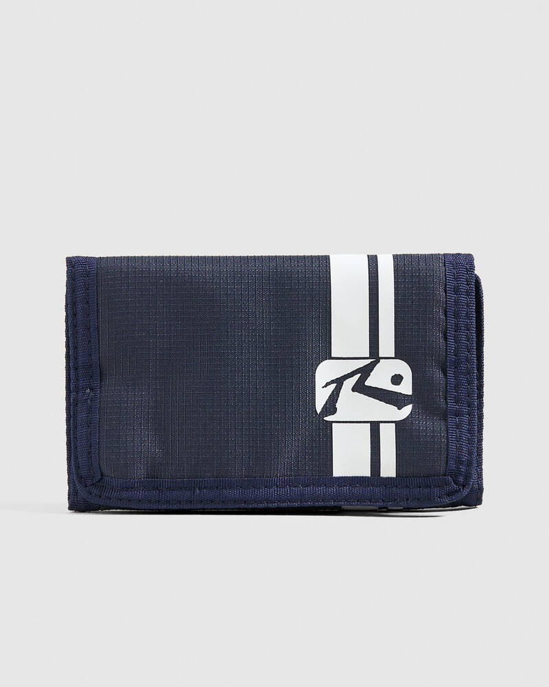Rusty White Lines Tri-Fold Wallet for Mens