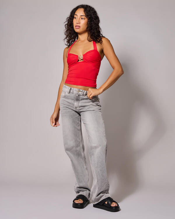 Ava And Ever Star Halter Top for Womens