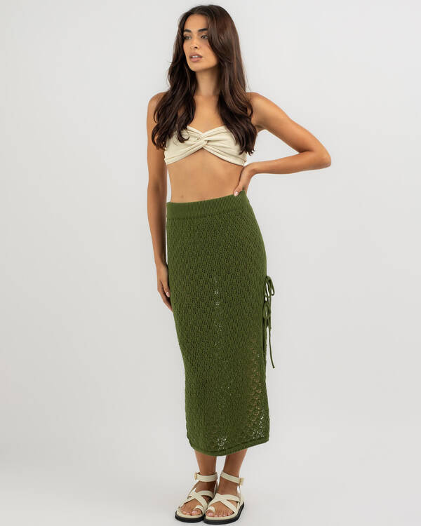 Mooloola Poppy Midi Skirt for Womens