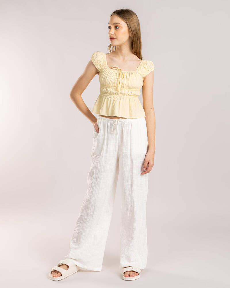 Ava And Ever Girls' Lulu Crop Top for Womens