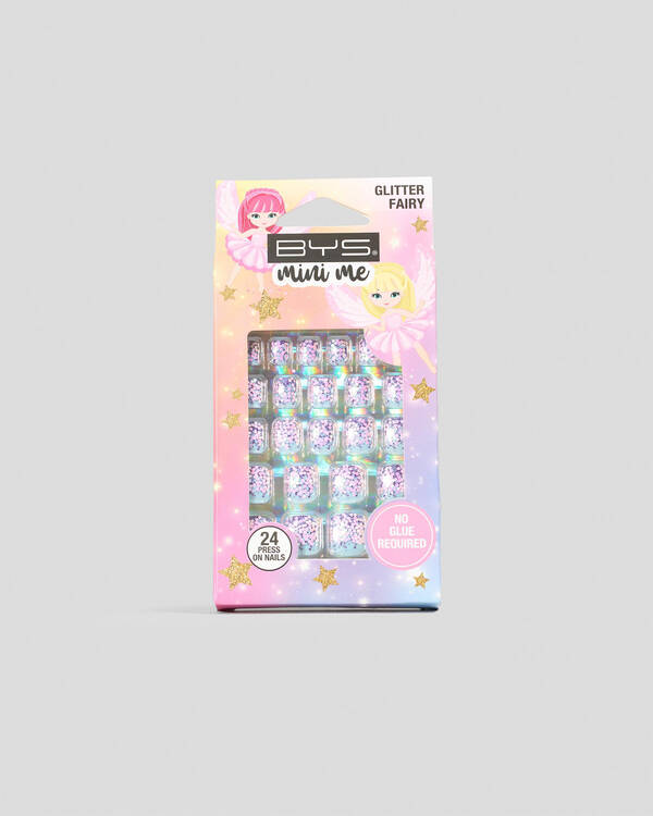 Get It Now Mini Me Glitter Fairy Press On Nail Pack for Womens