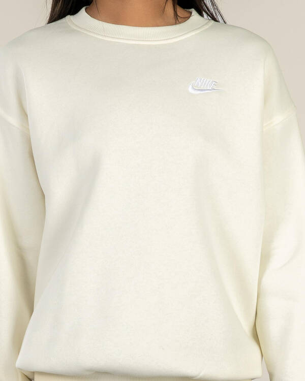 Nike Girls' Oversized Crew Sweater for Womens