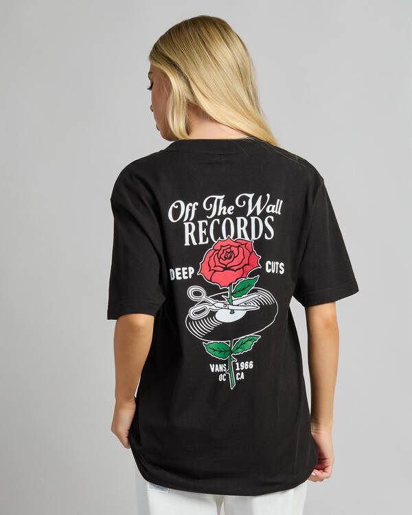 Vans Women's Deep Cut T-Shirt for Womens
