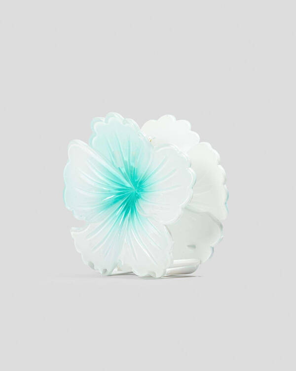 Karyn In LA Hibiscus Flower Hair Claw Clip for Womens