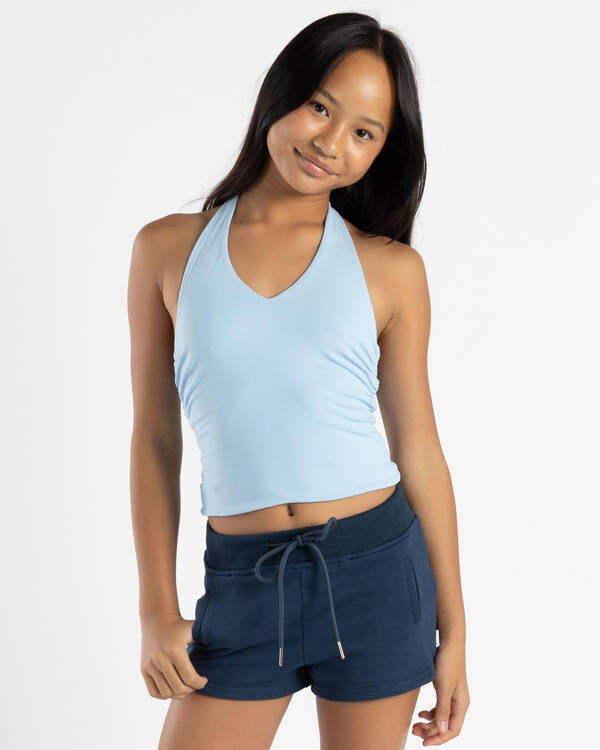 Ava And Ever Girls' Basic Halter Top for Womens