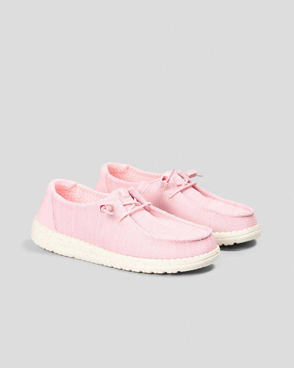 HEYDUDE Wendy Stretch Canvas Shoes for Womens