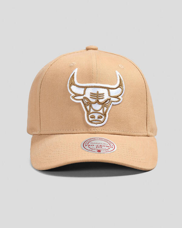 Mitchell & Ness Chicago Bulls Pro Crown Snapback Cap for Mens