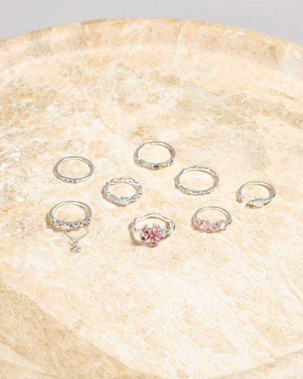 Karyn In LA Rose Ring Pack for Womens