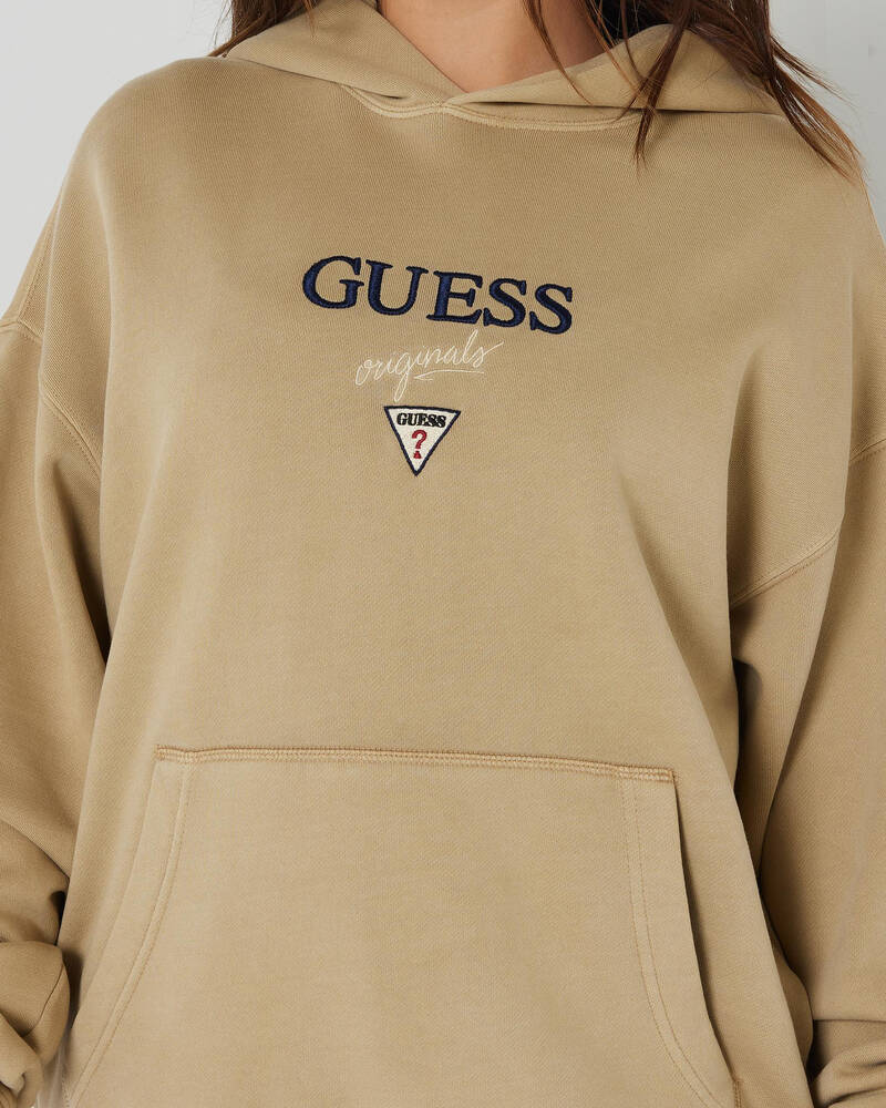 GUESS Baker Logo Hoodie for Womens