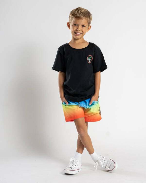 Salty Life Toddlers' Be Happy T-Shirt for Mens