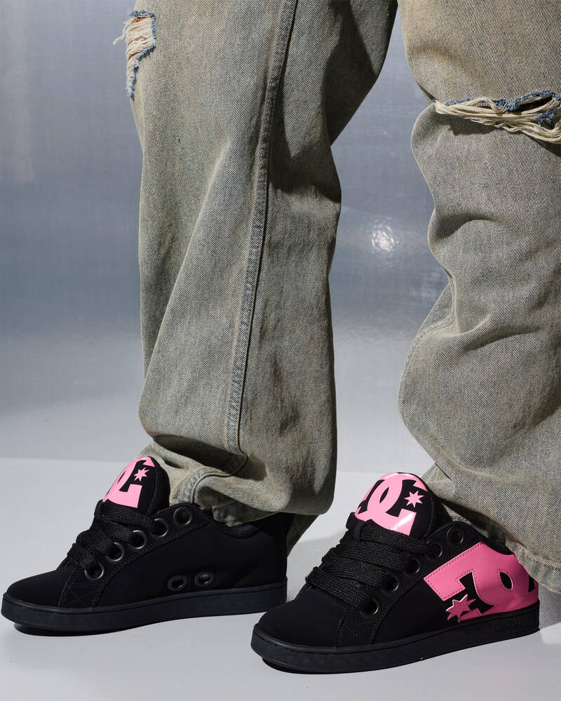 DC Shoes Womens Court Graffik Puff Shoes for Womens