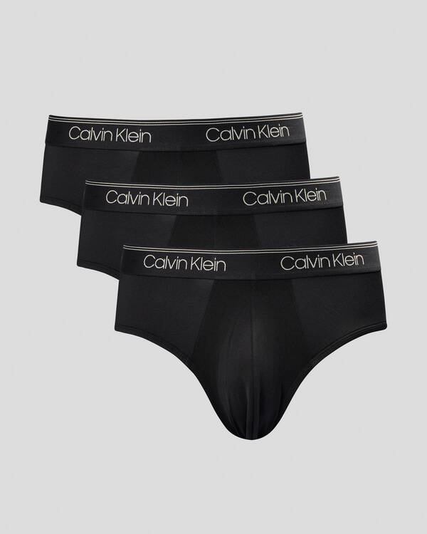 Calvin Klein Micro Stretch Hip Brief 3 Pack for Mens