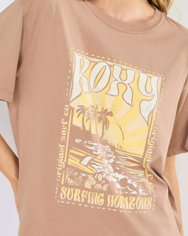 Roxy Sunny Oversized T-Shirt for Womens