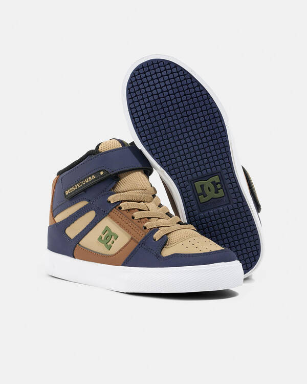 DC Shoes Boys' Pure High - Top EV Shoes for Mens