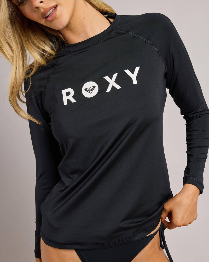 Roxy Essentials Long Sleeve Rash Vest for Womens