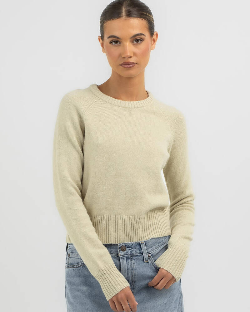 Mooloola Basic Crew Neck Knit Jumper for Womens