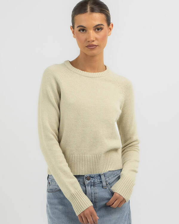 Mooloola Basic Crew Neck Knit Jumper for Womens