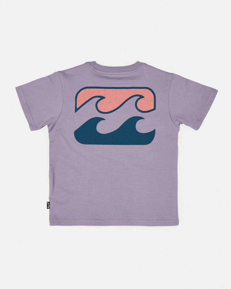 Billabong Toddlers' Crayon Wave T-Shirt for Mens