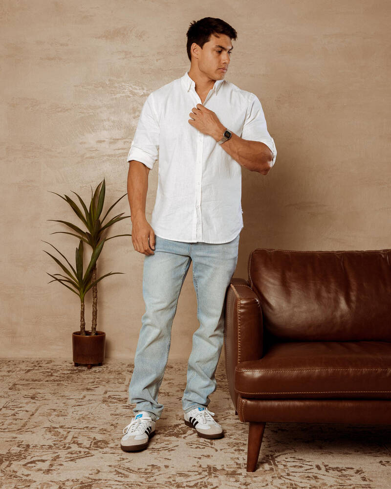 Skylark Hemp Long Sleeve Shirt for Mens