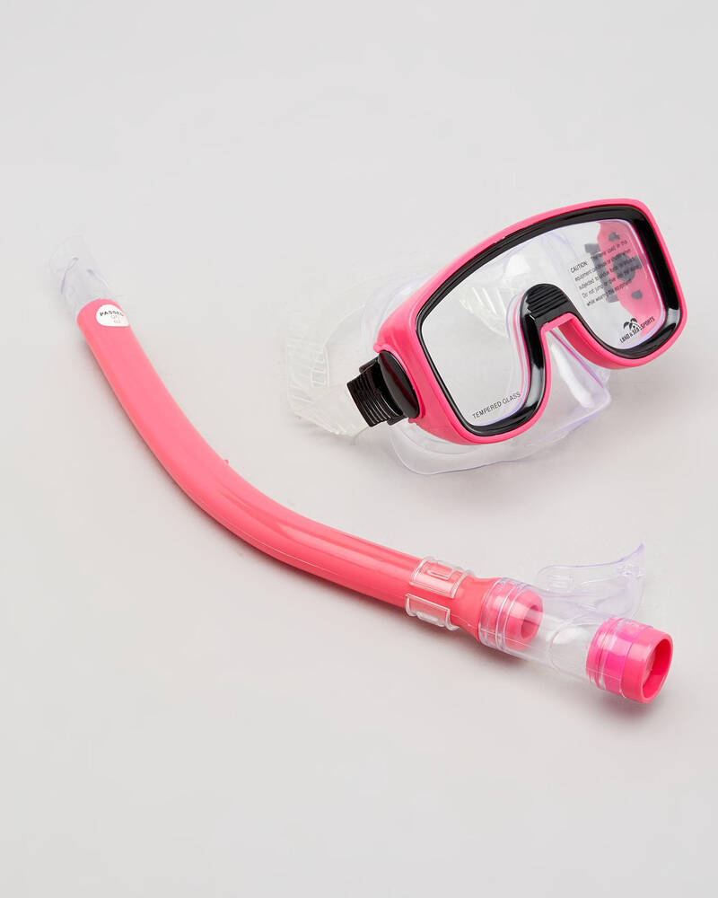 Land & Sea Sports Kids' Lagoon Mask & Snorkel Set for Unisex