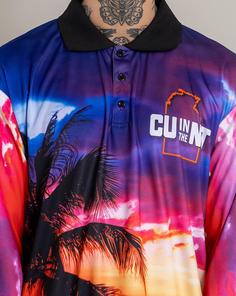 CU in the NT The Sunset Fishing Shirt for Mens