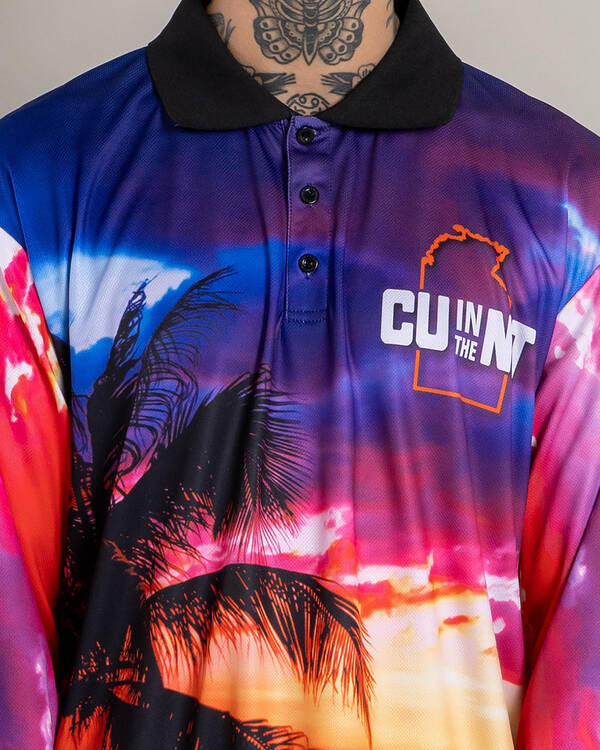 CU in the NT The Sunset Fishing Shirt for Mens