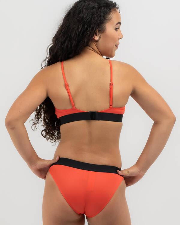 Calvin Klein Girls' Cross Over Triangle Bikini Set for Womens