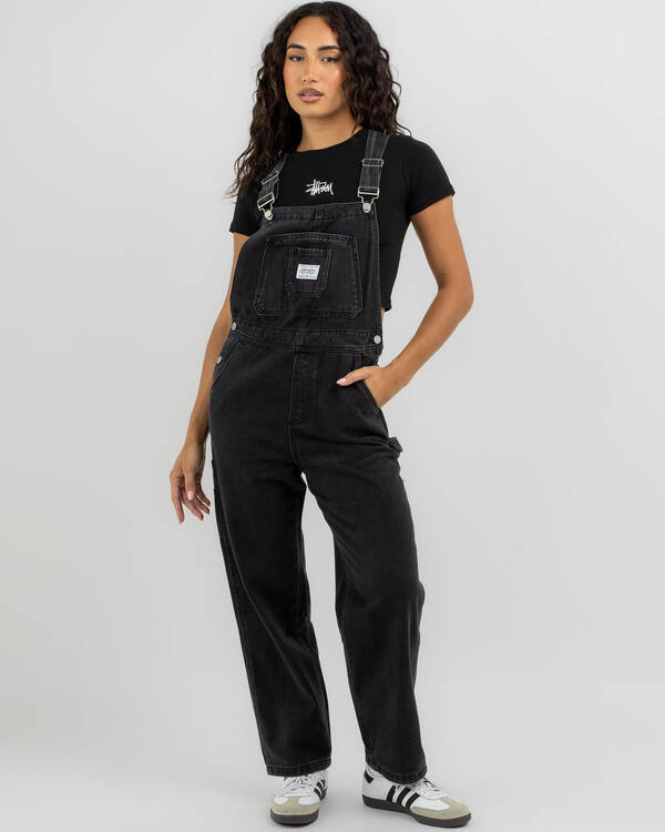 Stussy Nevada Denim Long Overalls for Womens