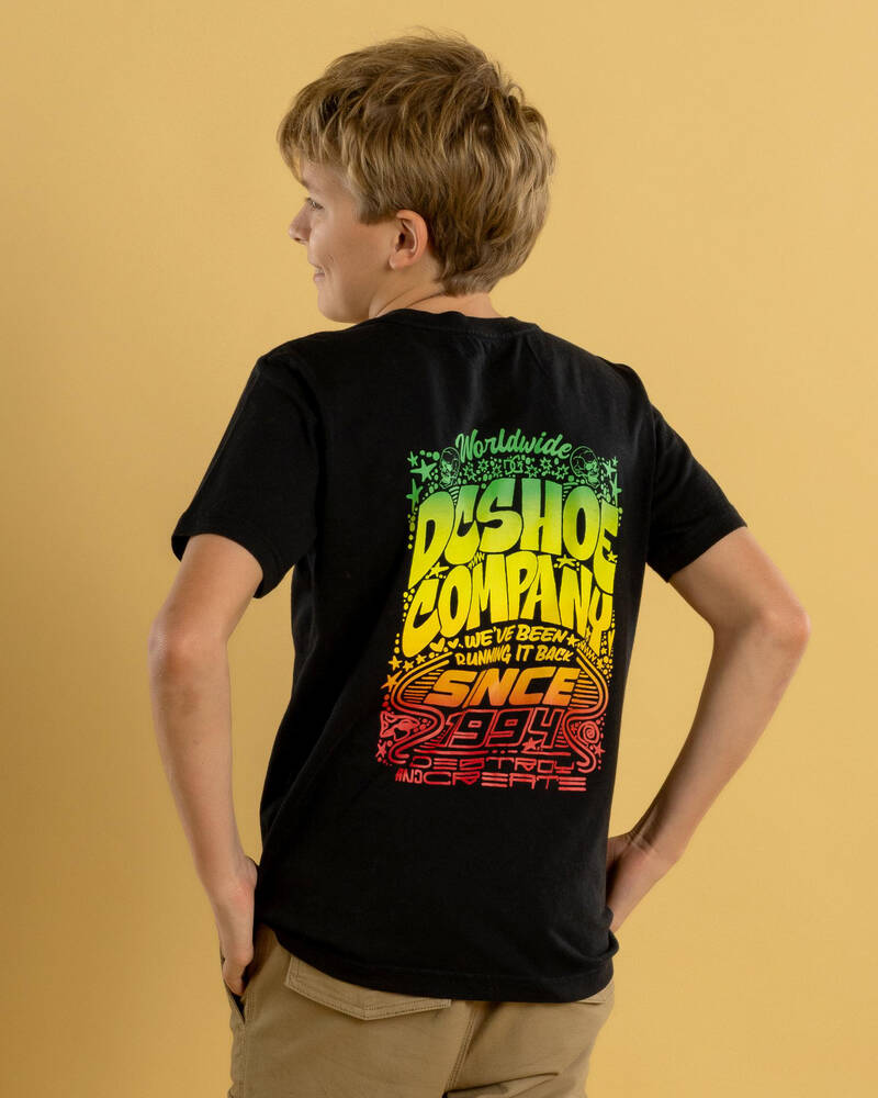 DC Shoes Boys' Hot Box T-Shirt for Mens